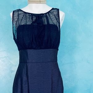 Kay Unger blue party dress